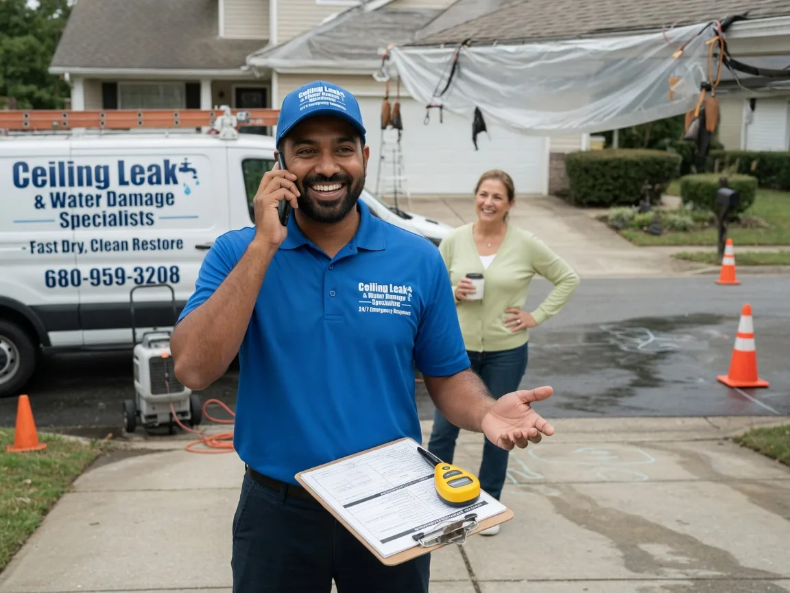 Ceiling Leak Cleanup Oakridge, OR FAQs